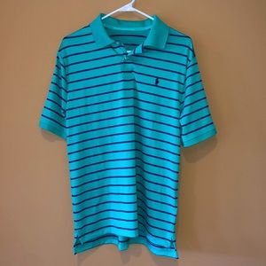 Polo Ralph Lauren Sea Foam Green Collared Shirt for Boys Size 18-20 (XL)